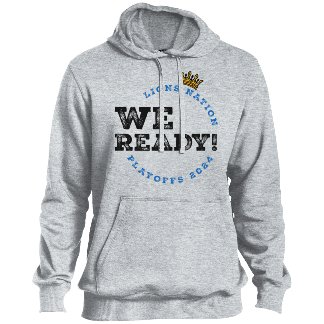 We Ready! 2024 Playoffs Grey Pullover Hoodie