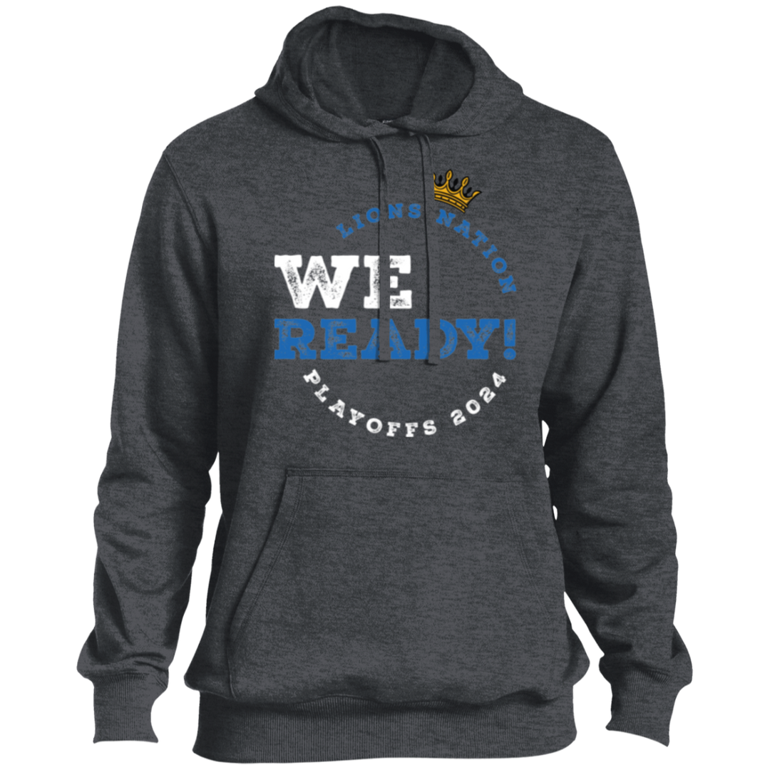We Ready! 2024 Playoffs Grey Pullover Hoodie