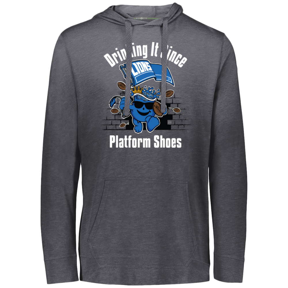 Drinking It Since Platform Shoes Triblend T-Shirt Hoodie
