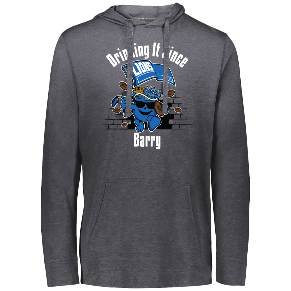 Drinking It Since Barry Triblend T-Shirt Hoodie