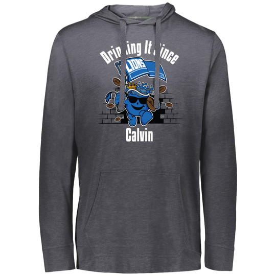 Drinking It Since Calvin Triblend T-Shirt Hoodie