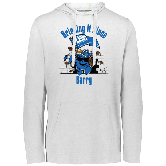 Drinking It Since Barry Triblend T-Shirt Hoodie
