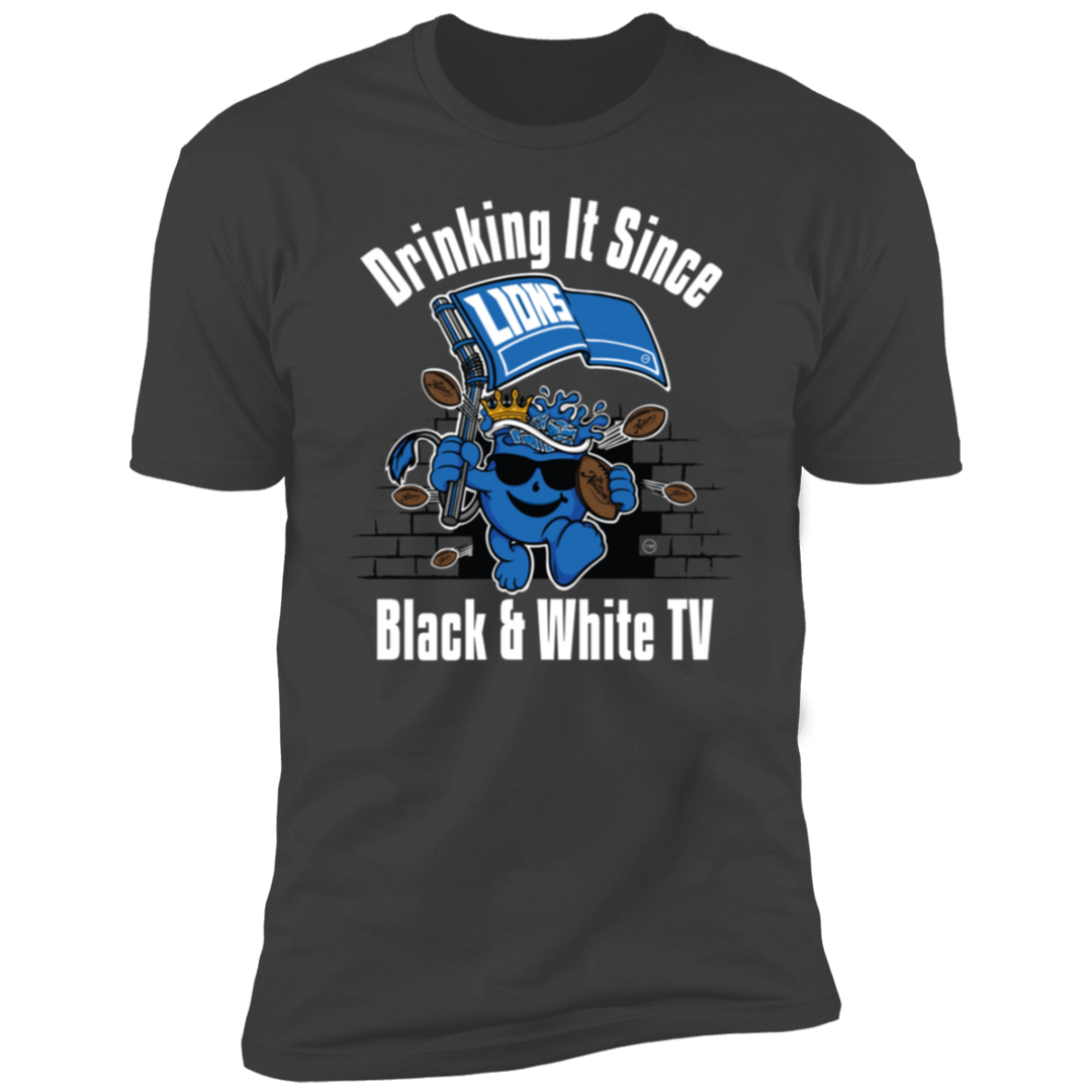 Drinking It Since Black and White TV Men's T-Shirt