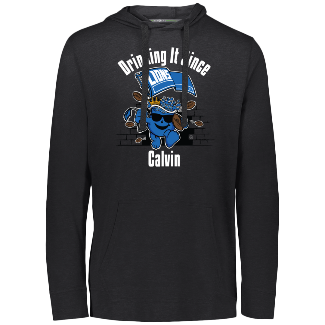 Drinking It Since Calvin Triblend T-Shirt Hoodie